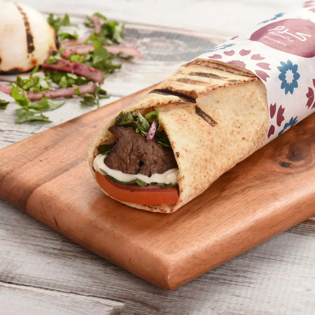 Grilled Brochette Sandwiche